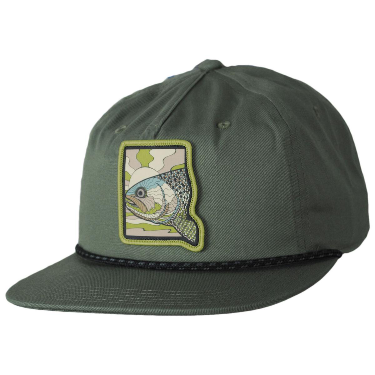 Columbia Sportswear | PFG Back Tack Snapback Baseball Cap | 400090 | lead | CYPRESS