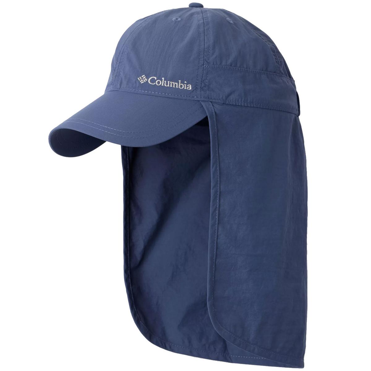 Columbia Sportswear | Schooner Bank Cachalot Neckflap Baseball Cap | 400108 | lead | NOCTURNAL