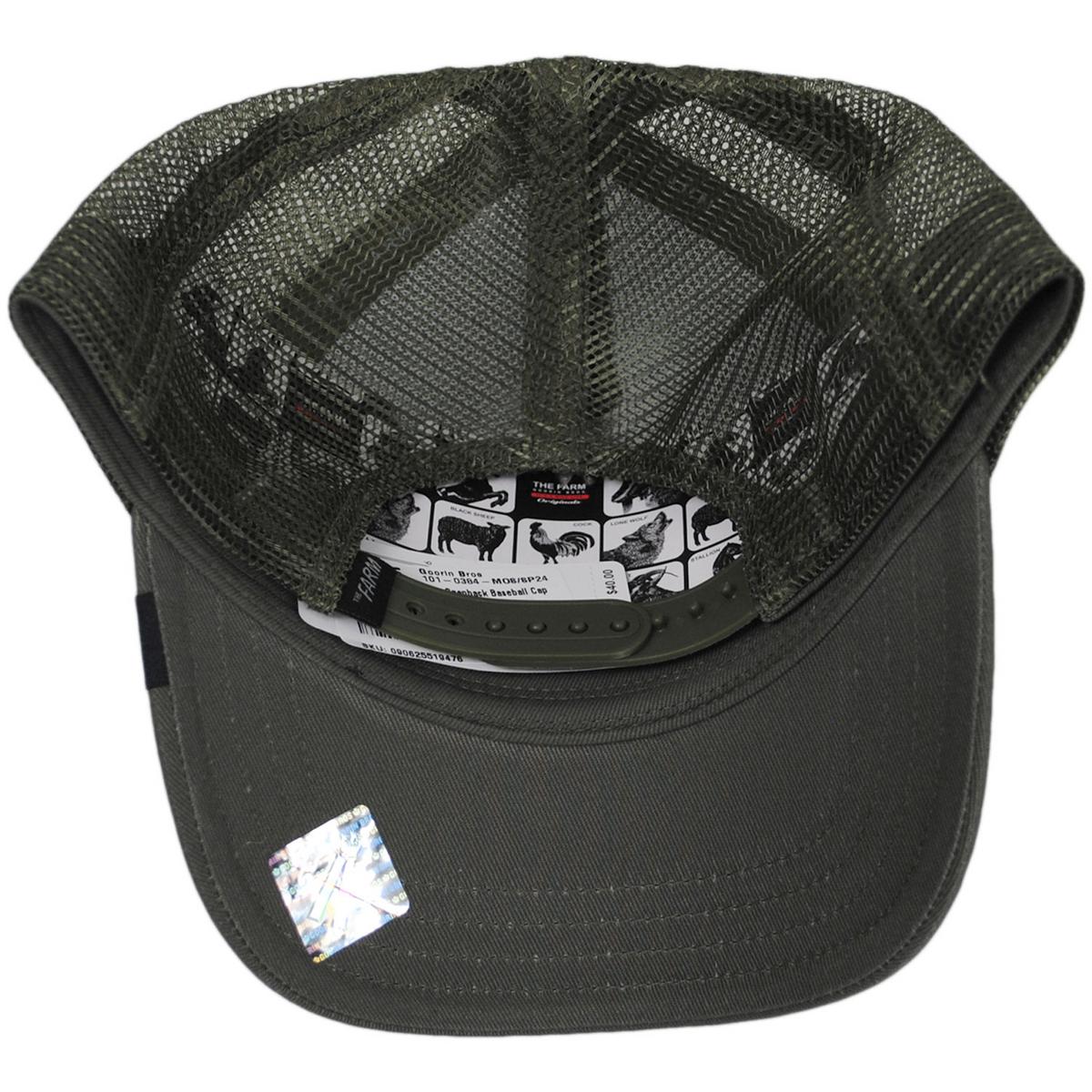 Goorin Bros | Freedom Mesh Trucker Snapback Baseball Cap | 200488 | under | MOSS