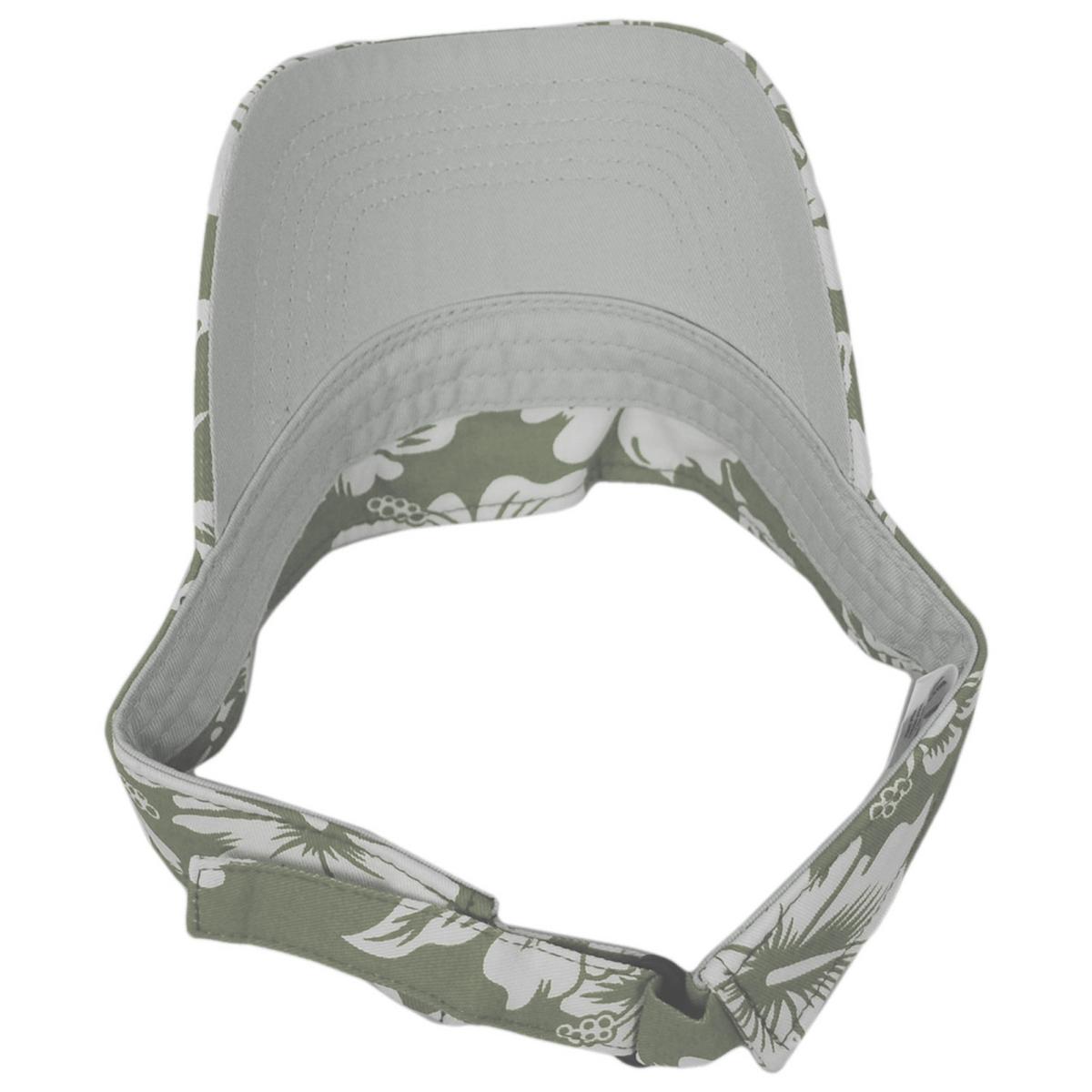 Dorfman Pacific | Maui Cotton Sport Visor | 195039 | under | KHAKI