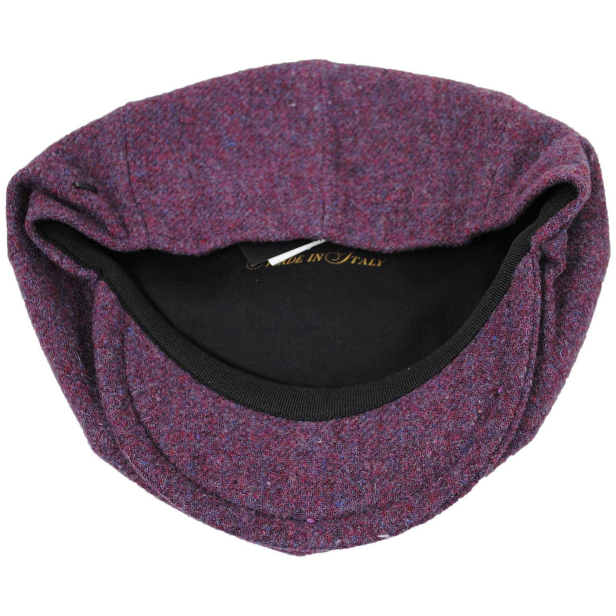 Bailey 1922 | Ciro Shetland Wool Newsboy Cap | 167241 | under | DARK BERRY