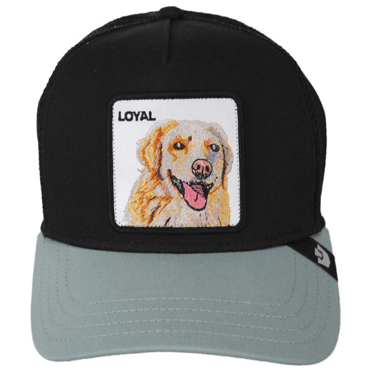 Goorin Bros | Loyal Dog Mesh Trucker Snapback Baseball Cap | 200601 | front | VOID/SHADE