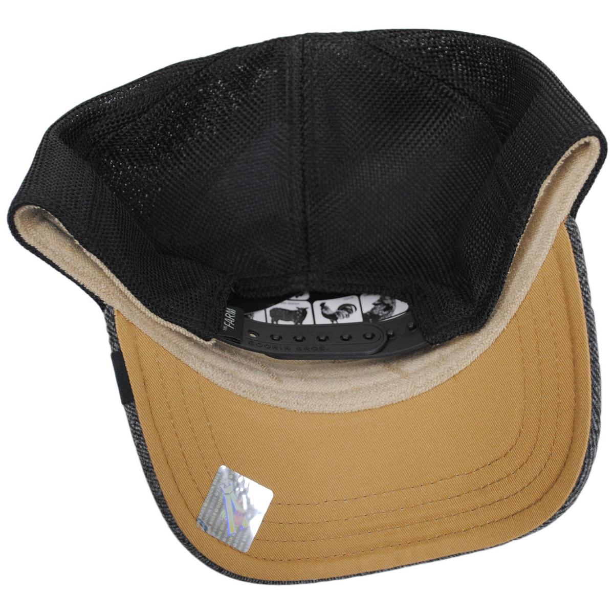 Goorin Bros | The O.G. Mesh Trucker Snapback Baseball Cap | 200711 | under | BLACK