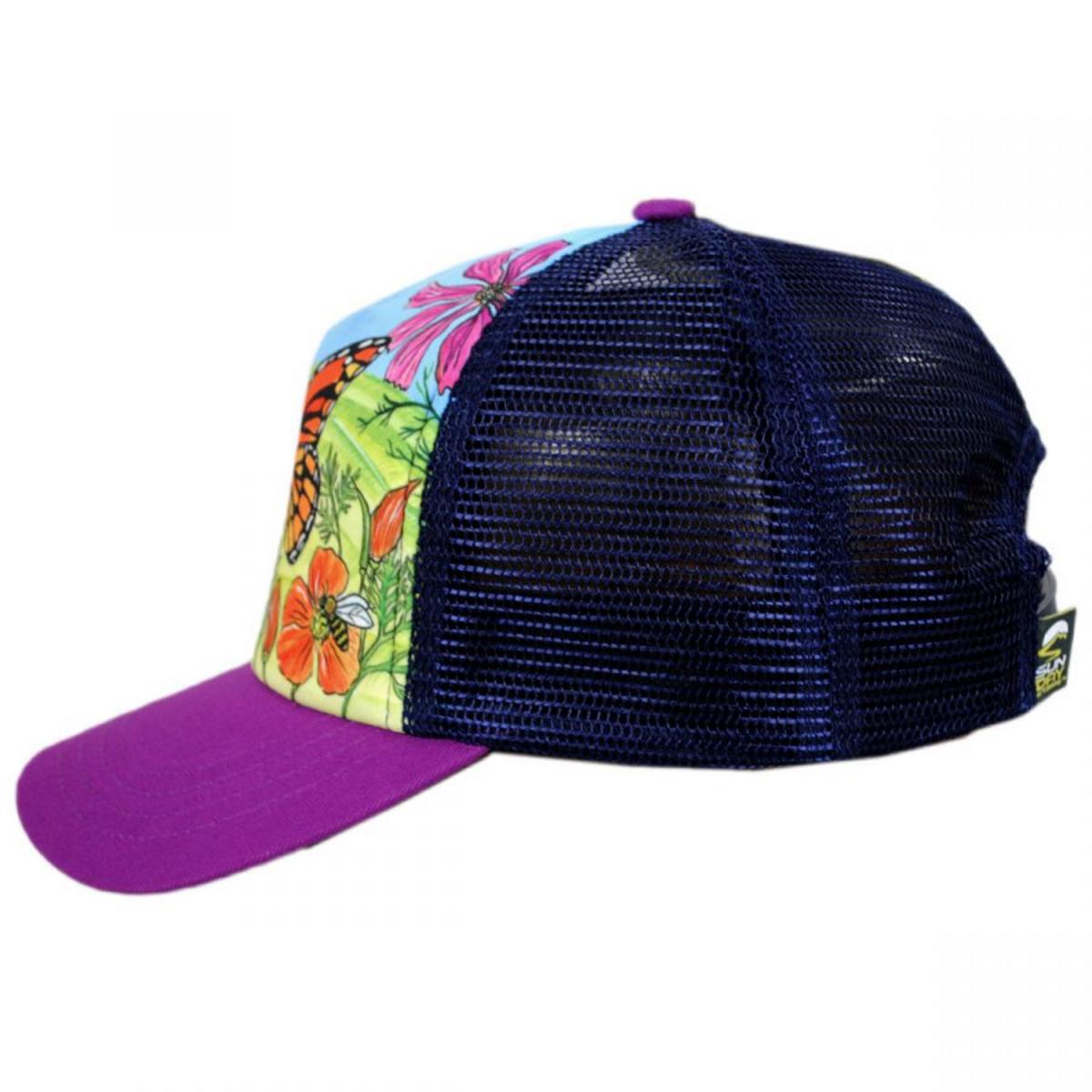 Sunday Afternoons | Kid's Butterfly and Bees Trucker Snapback Baseball Cap | 401259 | profile | BUTTERFLIES AND BEES