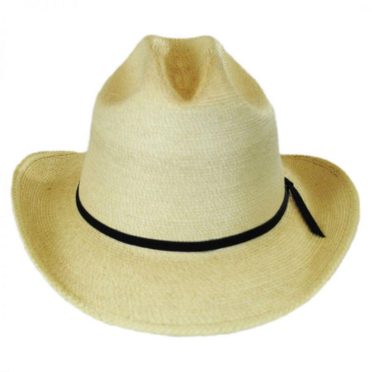 SunBody Hats | Open Road Guatemalan Fine Palm Leaf Straw Hat | 128213 | front | NATURAL