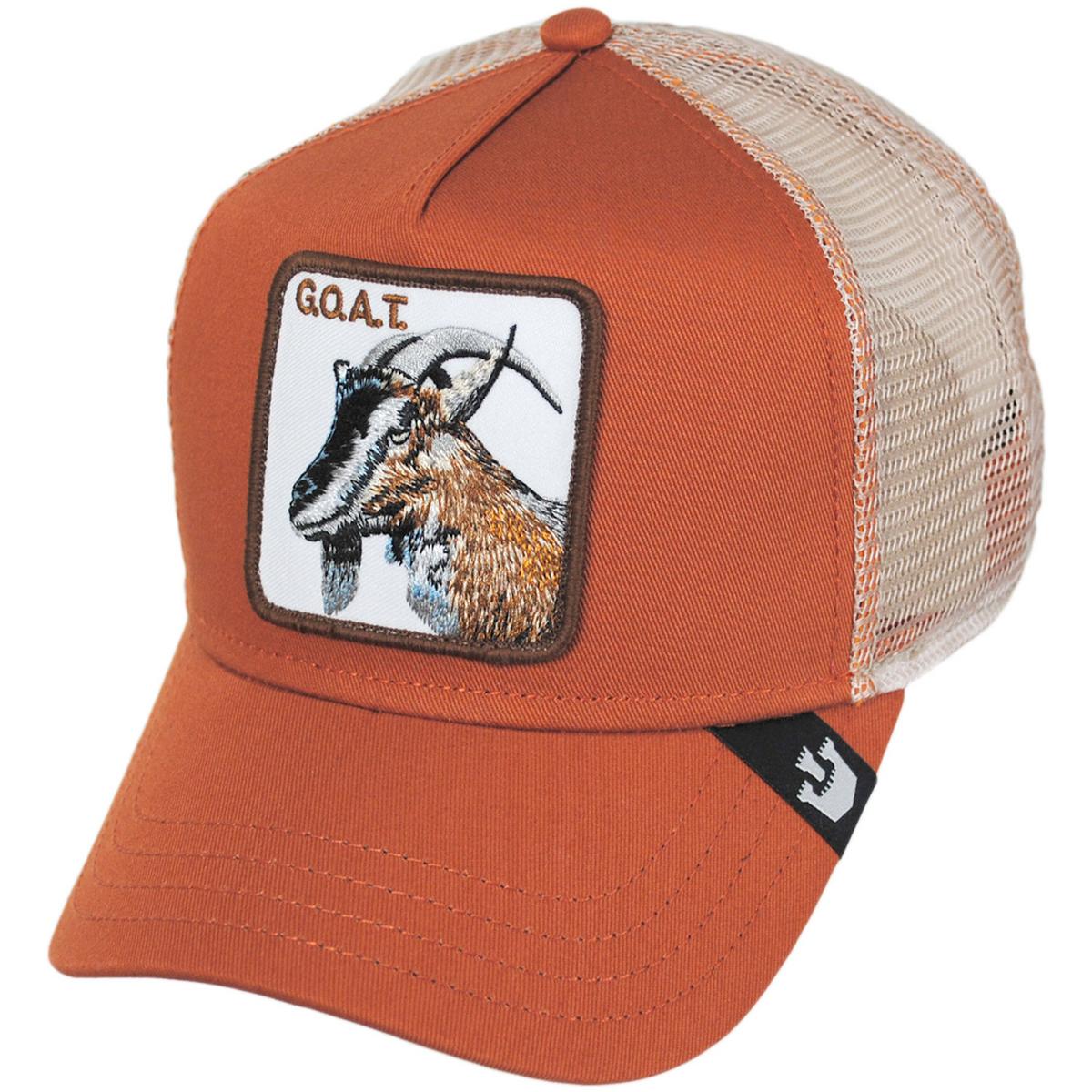 Goorin Bros | Goat Mesh Trucker Snapback Baseball Cap | 200427 | lead | RUST