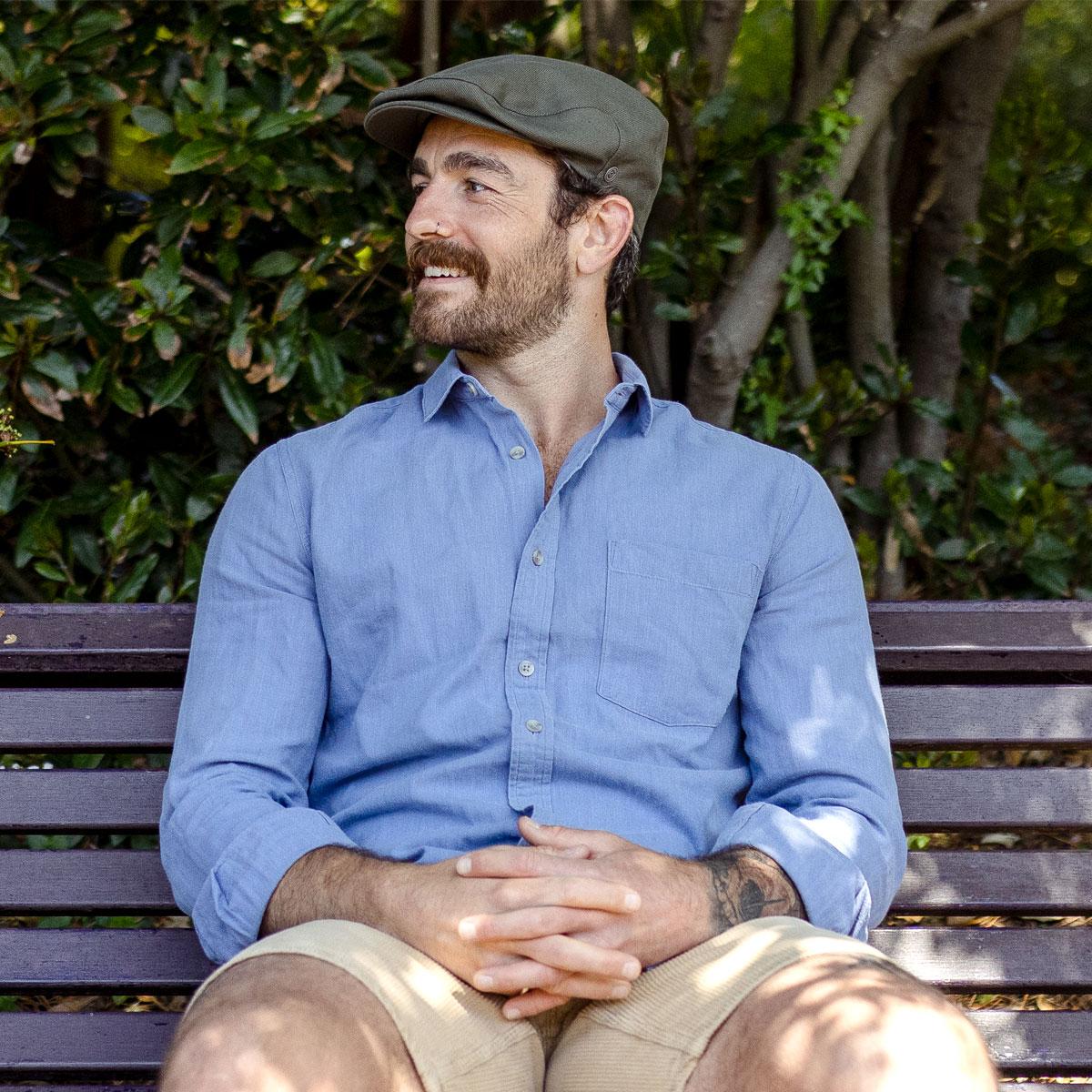 Jaxon Hats | Classic Cotton Ivy Cap | 167740 | lsmone | OLIVE GREEN