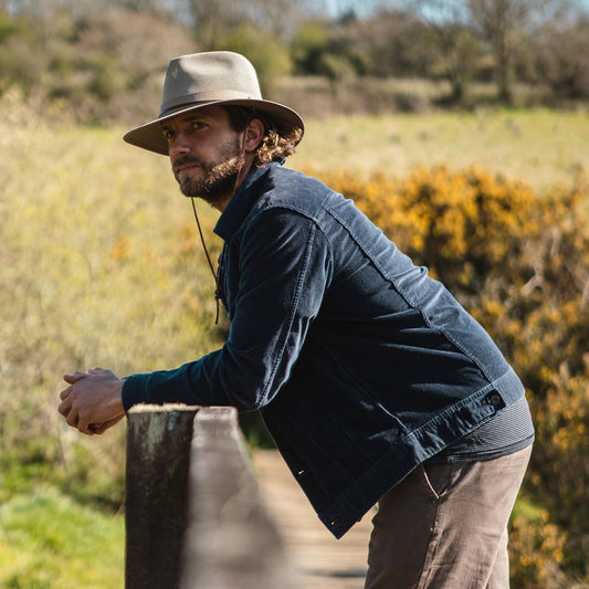 Jaxon Hats | Wholesale Mesh Crown Aussie Hat B2B Pre-Pack | B2B147249 | lsmone | KHAKI