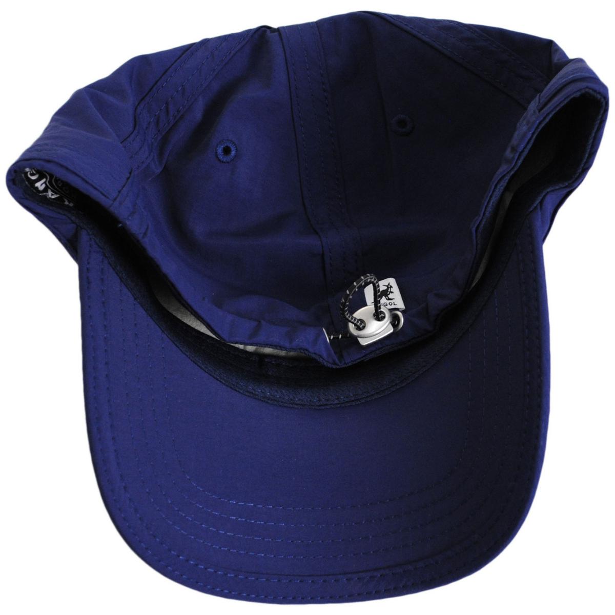 Kangol | Seams Out Nylon Fitted Baseball Cap | 201129 | under | DARK BLUE