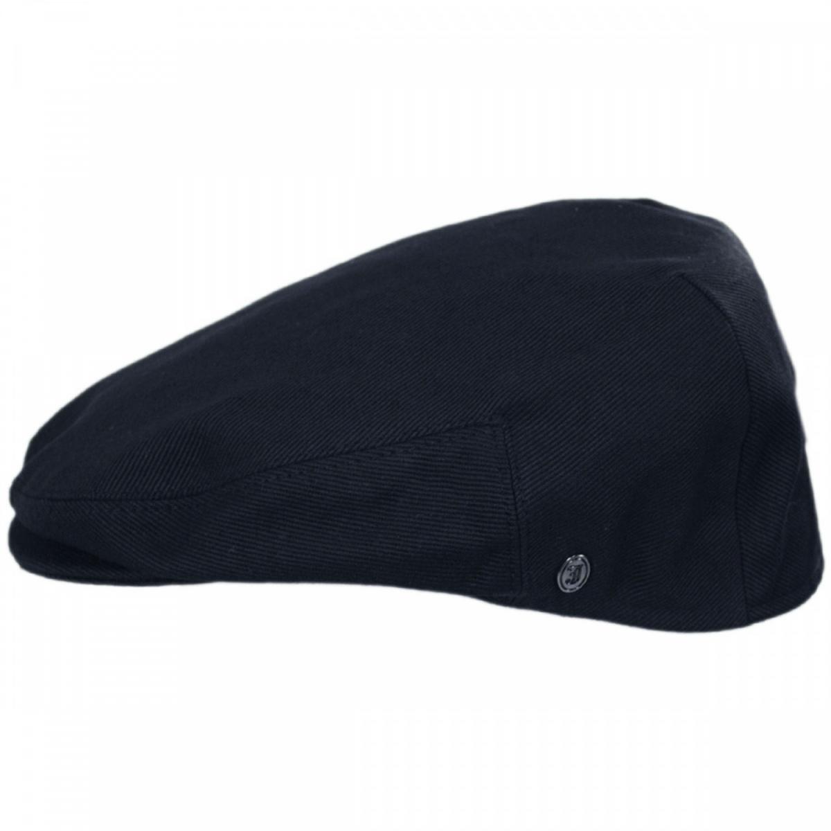 Jaxon Hats | Classic Cotton Ivy Cap | 167740 | profile | NAVY BLUE