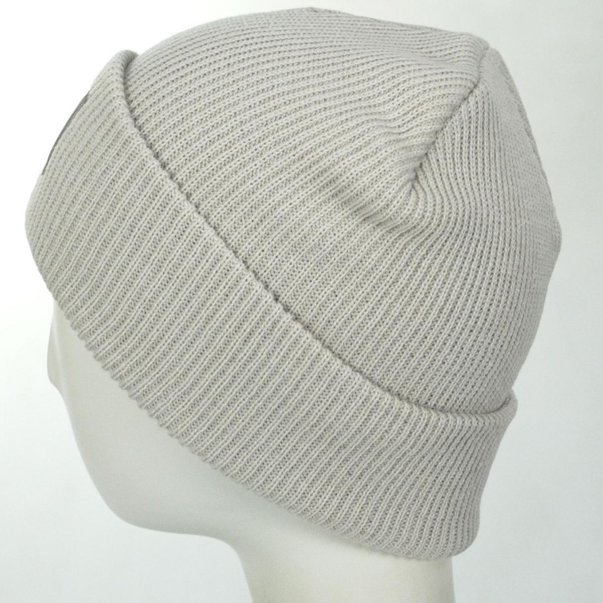 Columbia Sportswear | PHG Patch Acrylic Knit Cuffed Beanie Hat | 500748 | profile | DARK STONE