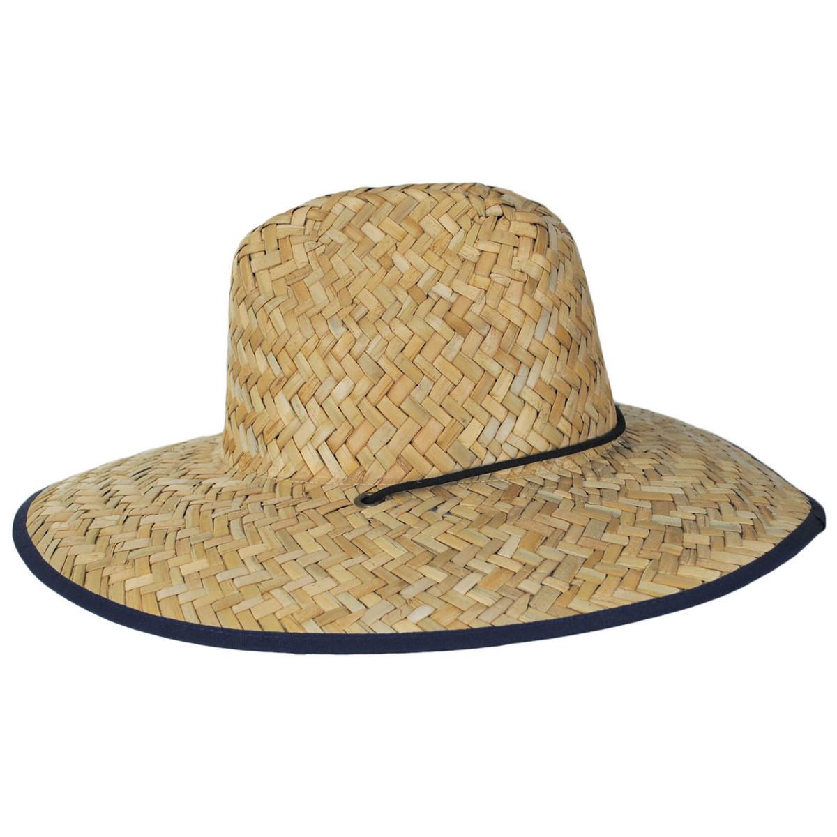 BRIXTON HATS | Beta Palm Leaf Straw Lifeguard Hat | 128339 | profile | TAN