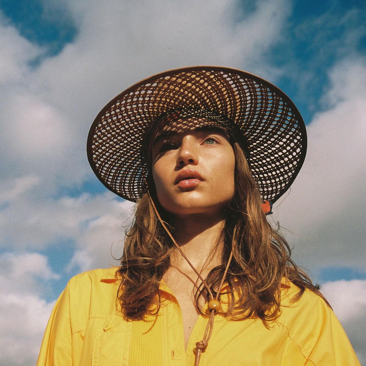 Lack of Color | Cesca Open Weave Toyo Straw Boater Hat | 105011 | lsfone | BROWN