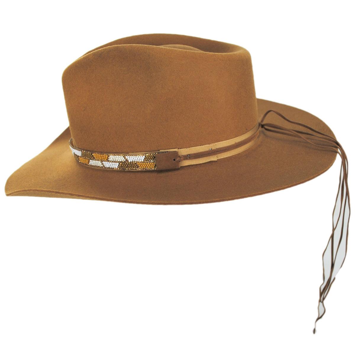 Charlie 1 Horse | White Lightnin' Wool Felt Western Hat | 124984 | profile | TOFFEE