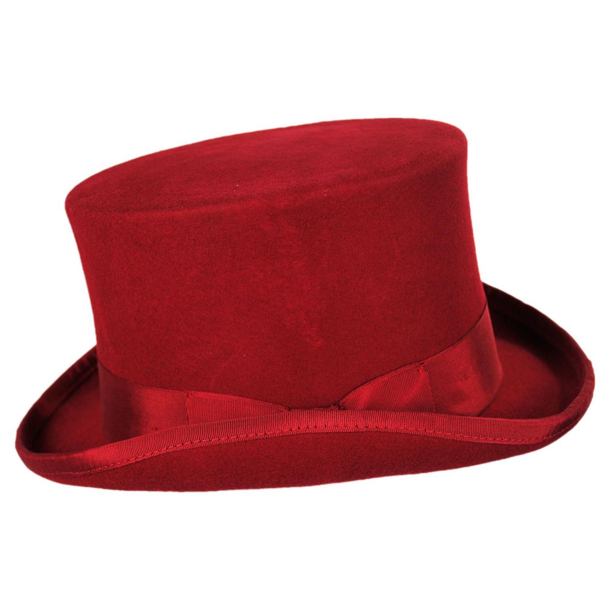 Wholesale Mid Crown Wool Felt Top Hat B2B Pre-Pack