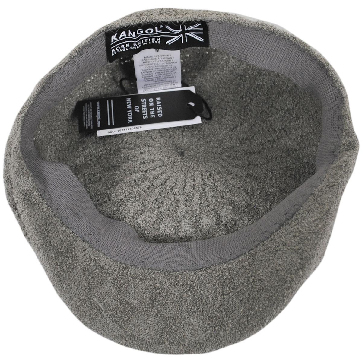Kangol | Bermuda Check Stitch Mau Fiddler Cap | 201124 | under | WARM GREY
