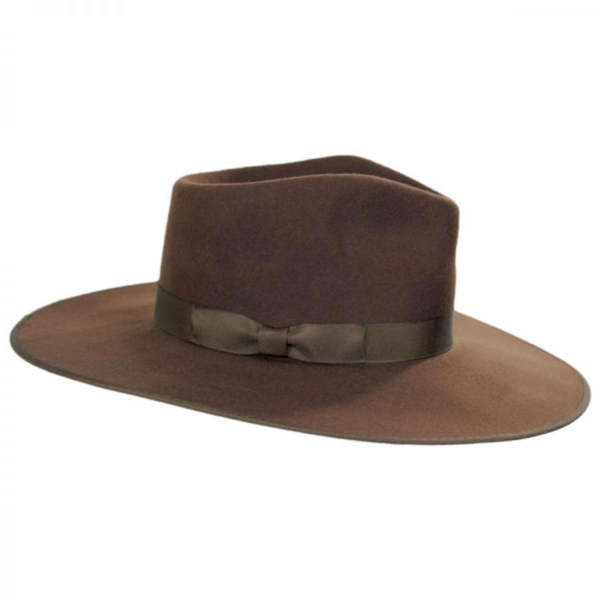 Lack of Color | Wool Felt Rancher Fedora Hat | 124303 | profile | COCOA