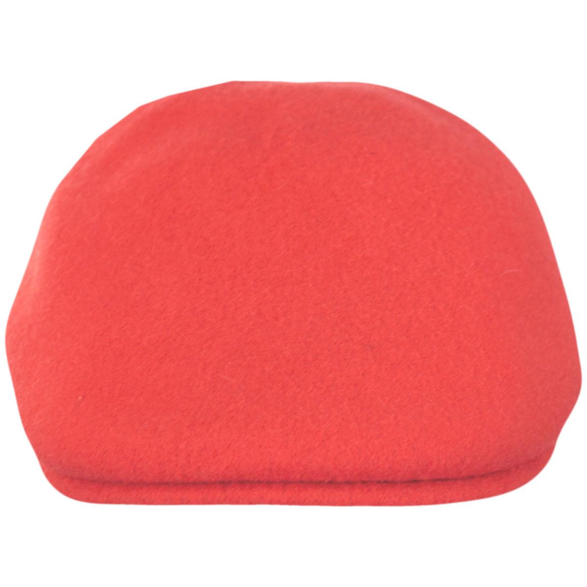 Kangol | Seamless Wool 507 Ivy Cap - Fashion Colors | 160925FW23 | front | CHERRY GLOW