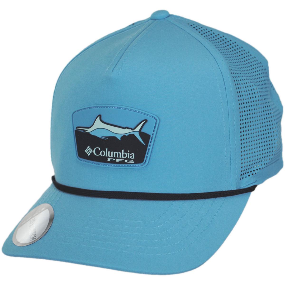Columbia Sportswear | Tidal Pursuit 3D Stretch Snapback Baseball Cap | 400088 | lead | VINTAGE BLUE