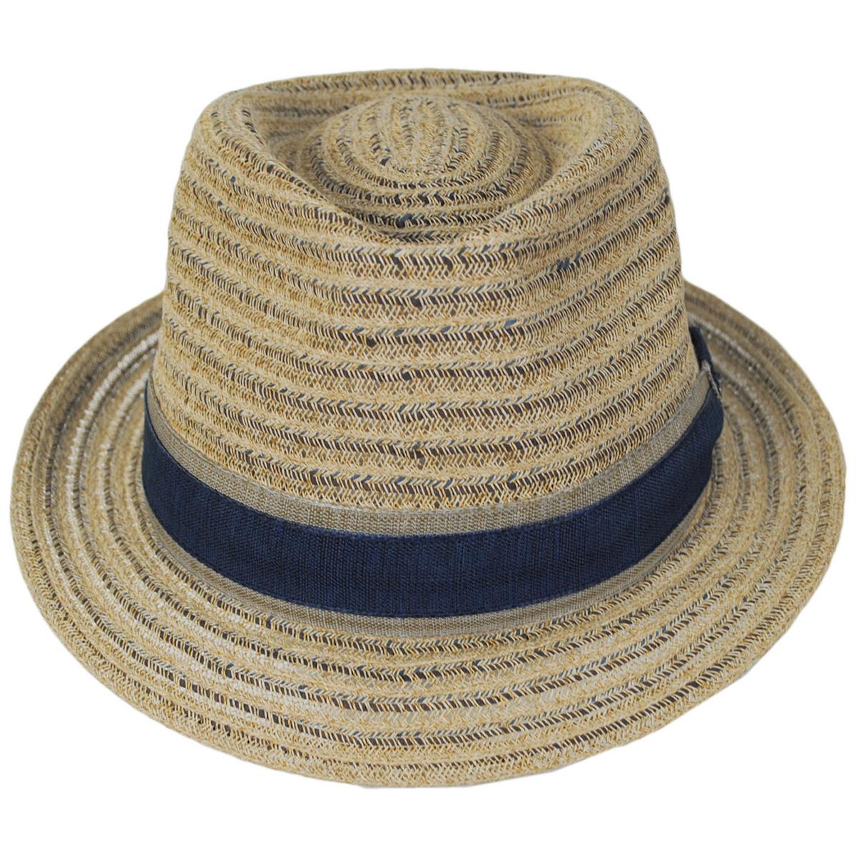 Tommy Bahama | Nissi Toyo Braid Fedora Hat | 126099 | front | NATURAL