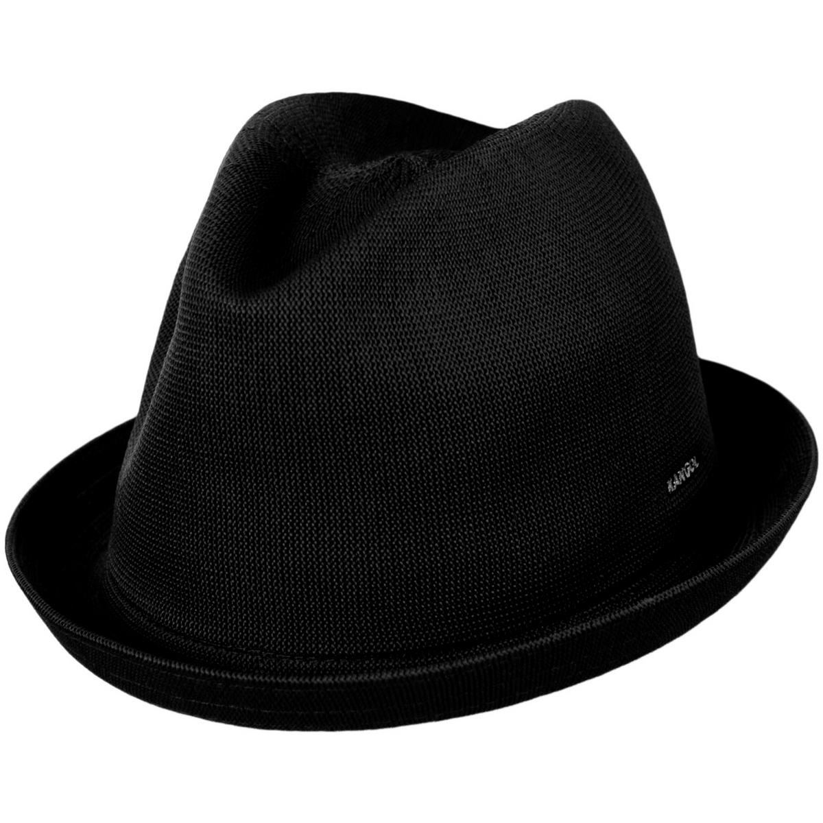 Kangol | Tropic Playa Stingy Brim Fedora Hat | 140518 | lead | BLACK