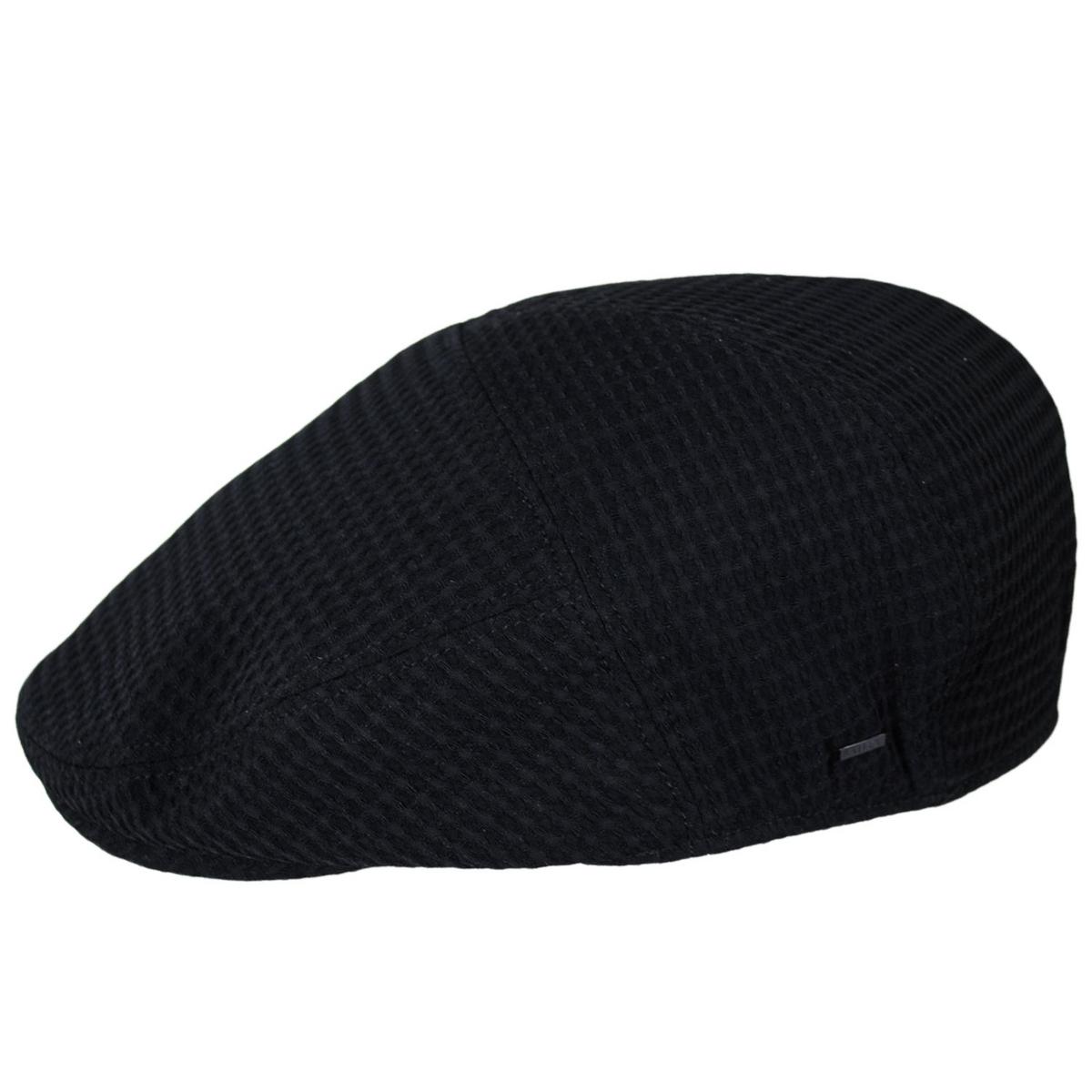 Bailey 1922 | Marnix Waffle 5 Panel Ivy Cap | 167223 | profile | BLACK WAFFLE