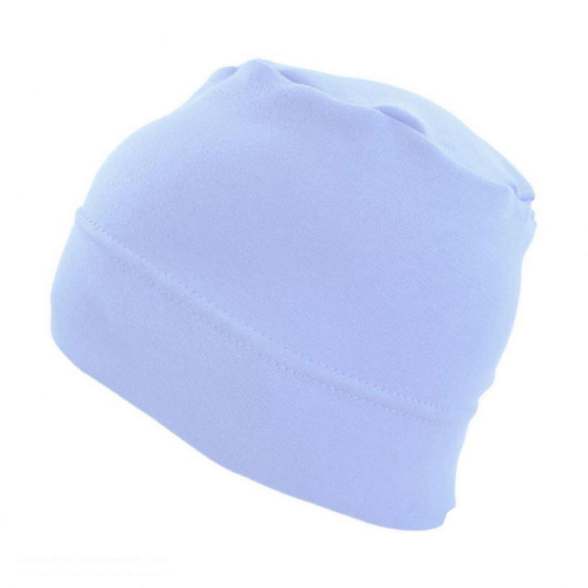 Slumbercap | Cotton Beanie Hat | 500899 | lead | BABY BLUE