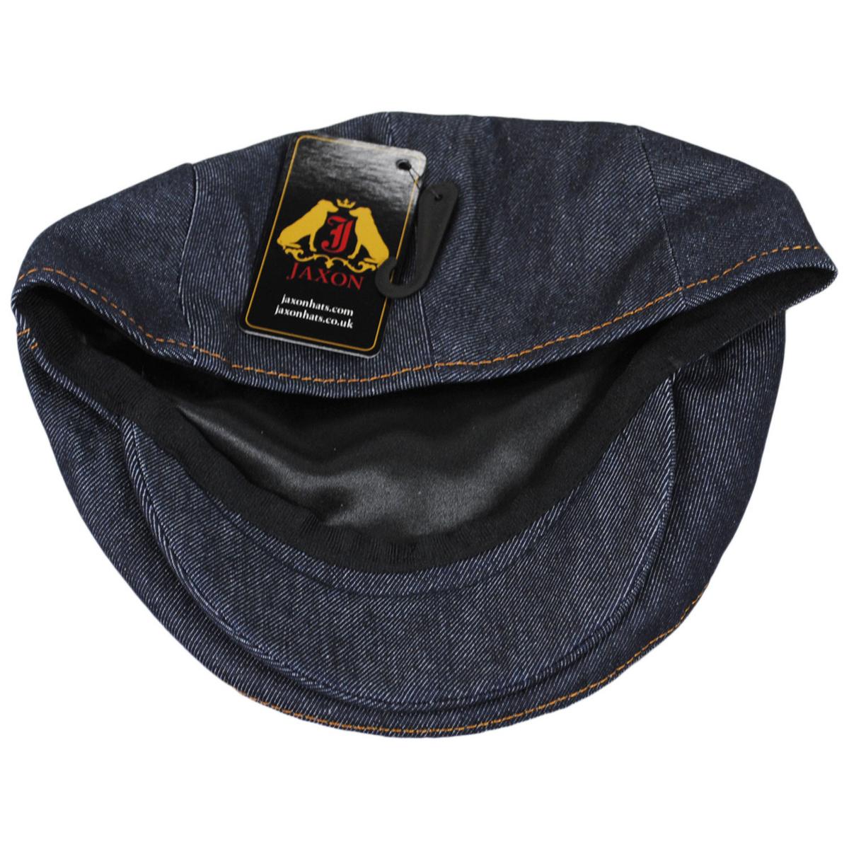 Jaxon Hats | Wholesale Denim Cotton Ivy Cap B2B Pre-Pack | B2B167702 | under | DENIM BLUE