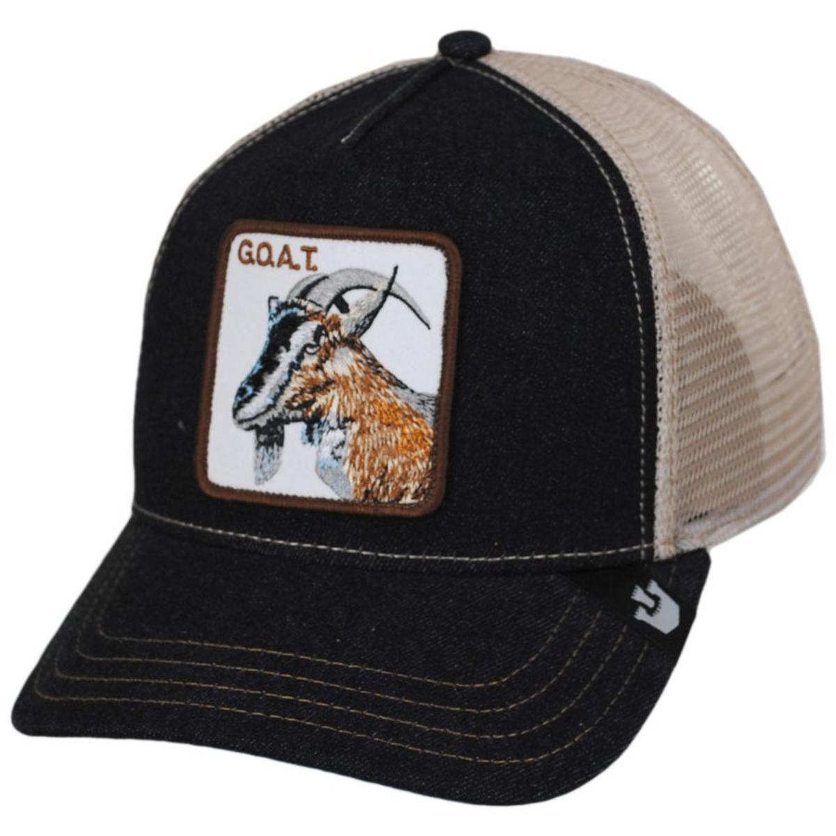 Goorin Bros | Goat Mesh Trucker Snapback Baseball Cap | 200427 | lead | CHARCOAL
