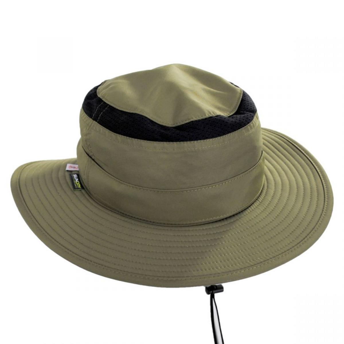 Sunday Afternoons | Bug-Free Cruiser Net Booney Hat | 401246 | lead | DARK KHAKI