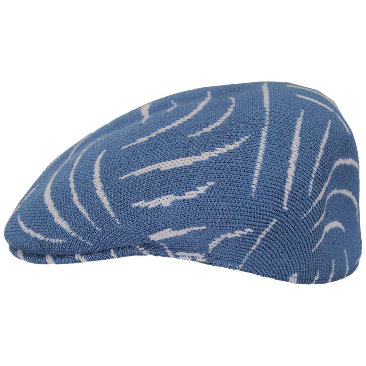 Kangol | Swerve Tropic 504 Ivy Cap | 161031 | profile | DENIM BLUE/WHITE