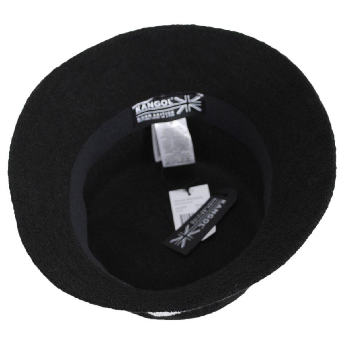 Kangol | Bermuda Stripe Bucket Hat | 185729 | under | BLACK