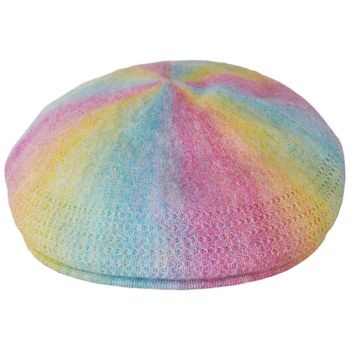 Kangol | Rainbow Ventair 504 Ivy Cap | 161032 | front | RAINBOW MULTI