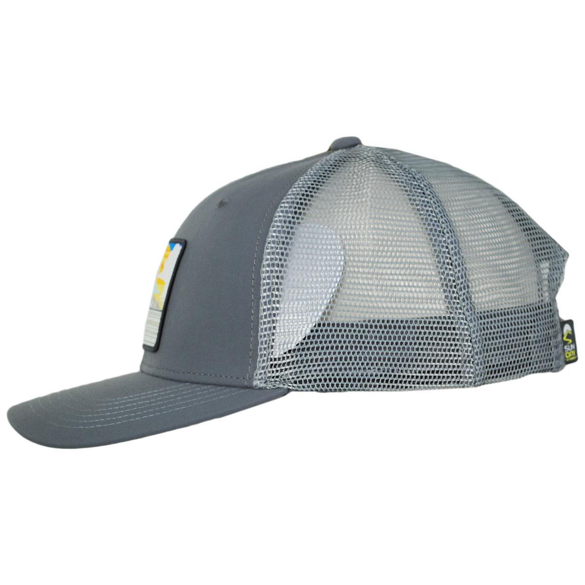 Sunday Afternoons | Golden Hour Trucker Snapback Baseball Cap | 401277 | profile | GRAY