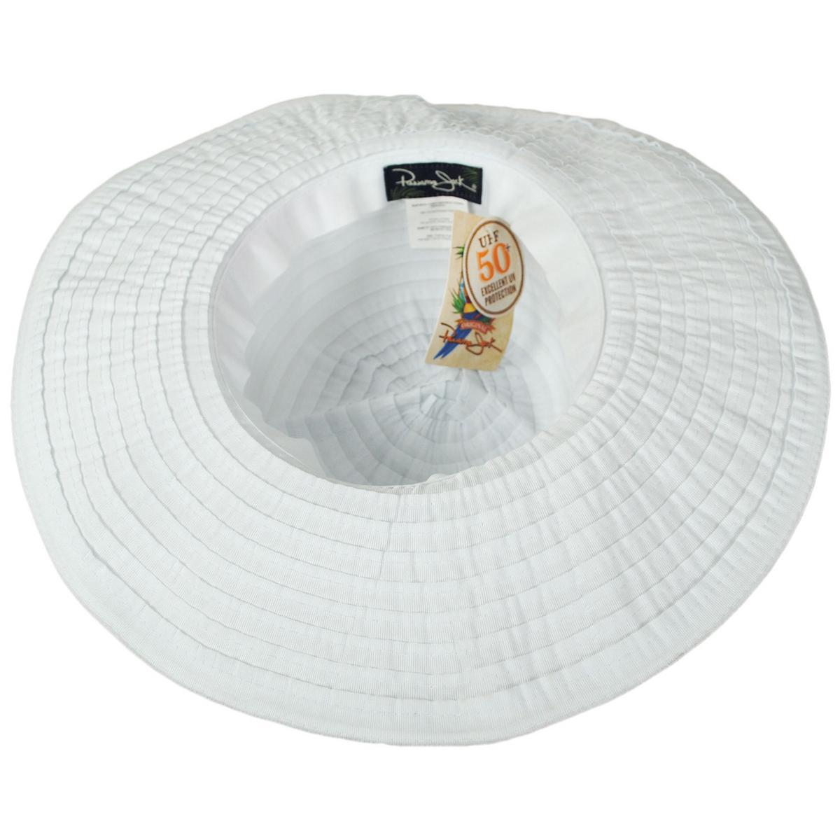 Panama Jack | Danio Ribbon Swinger Sun Hat | 110400 | under | WHITE