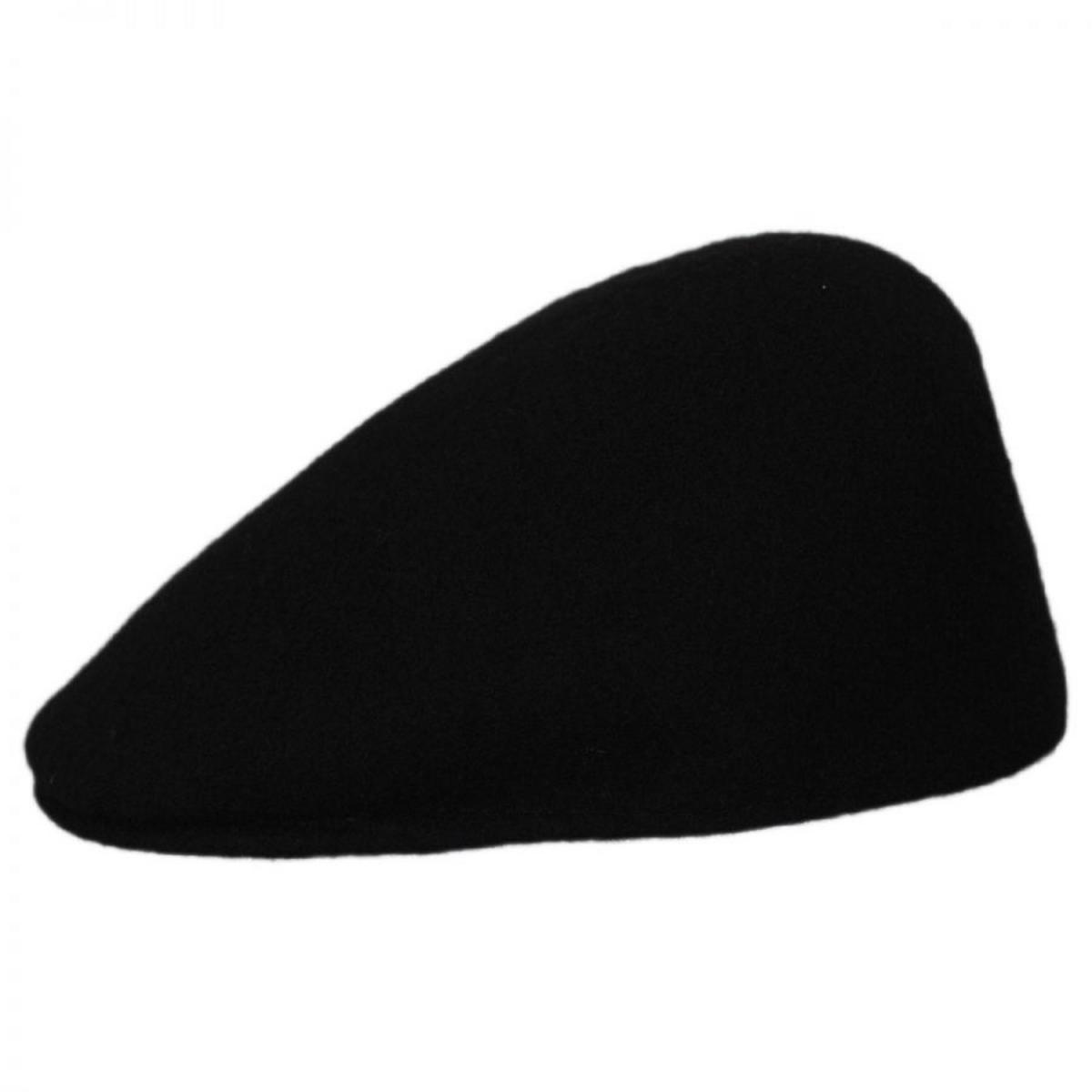 Kangol | Seamless Wool 507 Ivy Cap | 160925 | profile | BLACK/GOLD