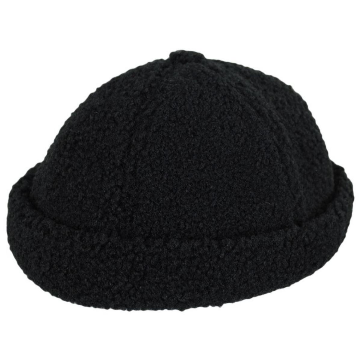 Kangol | Plush Skull Cap Beanie Hat | 500421 | lead | BLACK