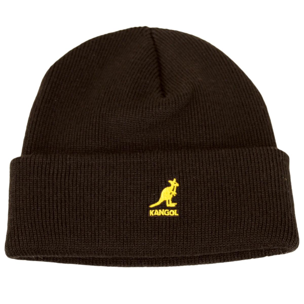 Kangol | Cuff Pull-On Beanie Hat | 500408 | lead | PEAT BROWN