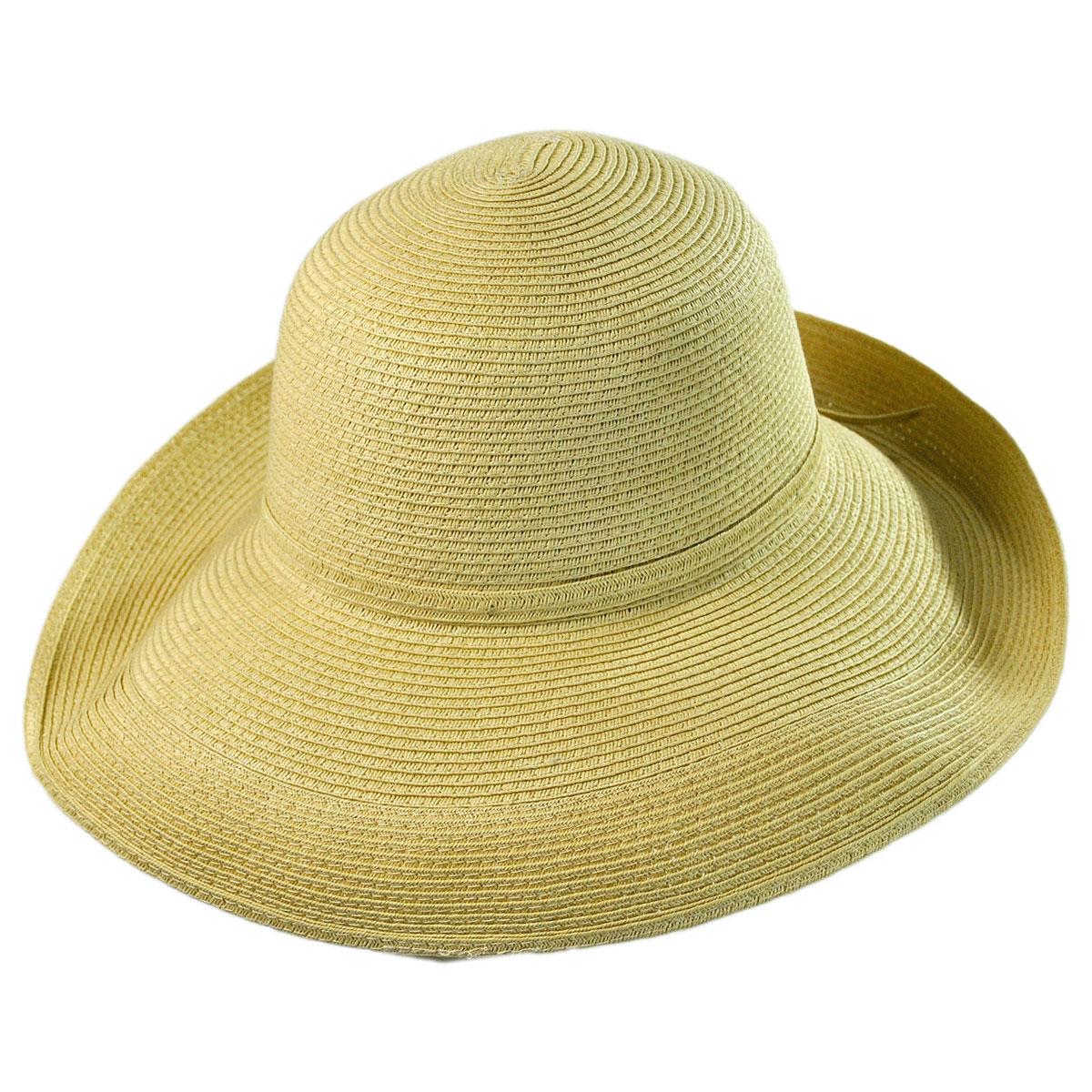 sur la tete | Wholesale Traveler Toyo Straw Sun Hat B2B Pre-Pack | B2B104200 | lead | NATURAL
