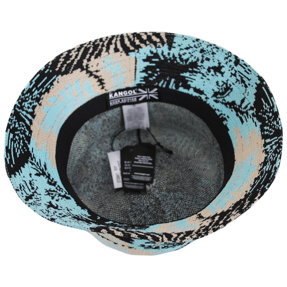 Kangol | Anemone Tropic Lahinch Bucket Hat | 185823 | under | BLACK MULTI