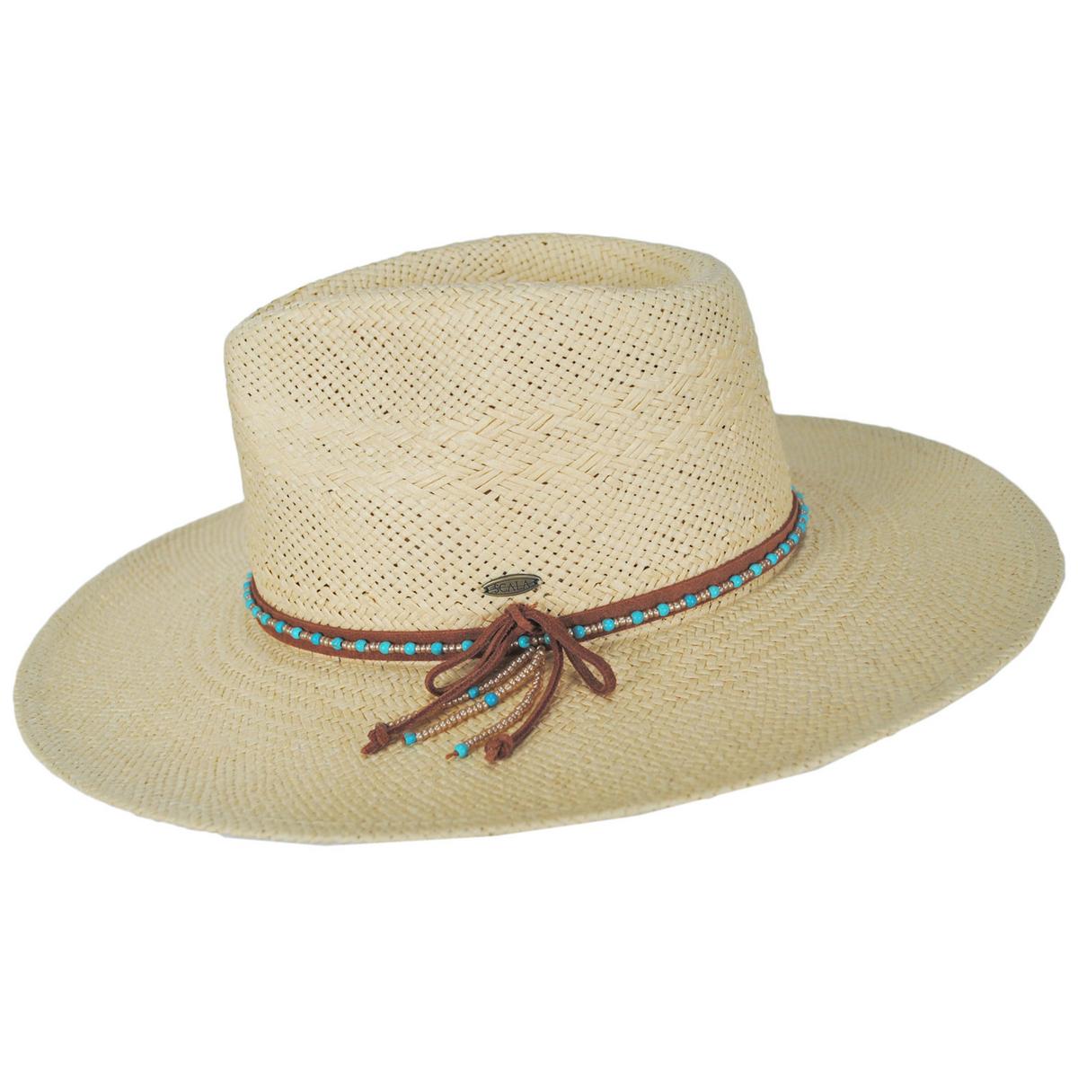 Scala | Quint Toyo Straw Western Hat | 100446 | profile | NATURAL