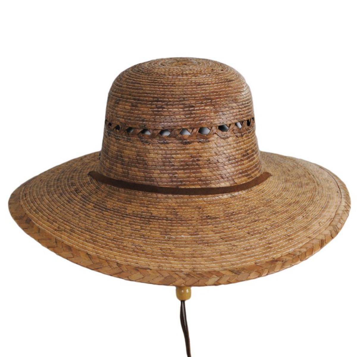 Synnove Palm Leaf Straw Sun Hat