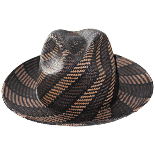 Bailey 1922 | Giles Panama Straw Fedora Hat | 127734 | front | OAK