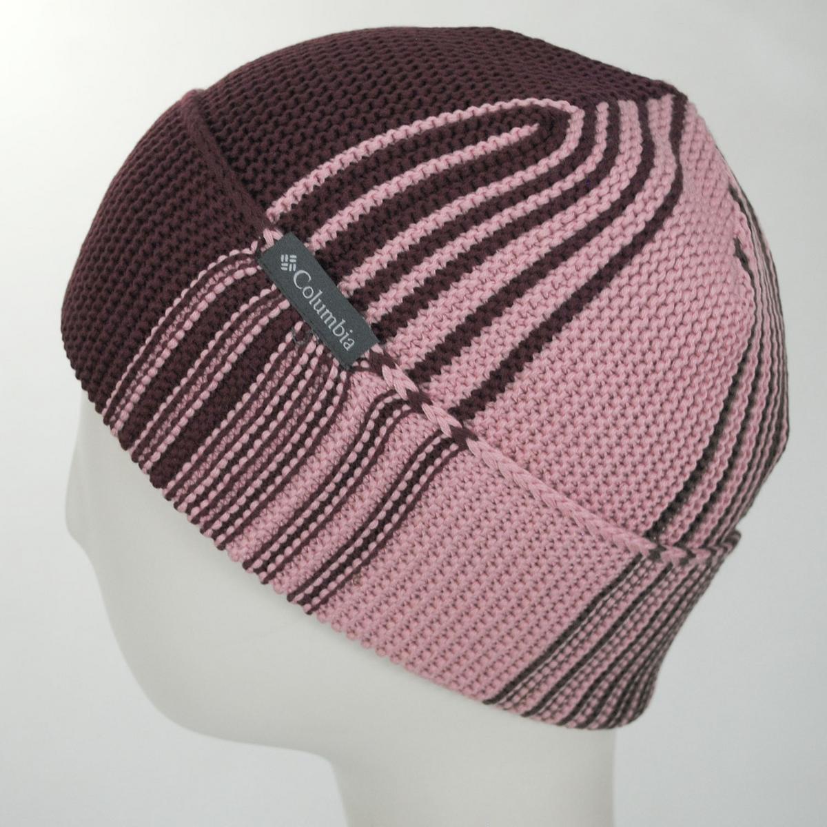 Columbia Sportswear | Alder Springs Cotton Knit Beanie Hat | 500745 | profile | RICH WINE