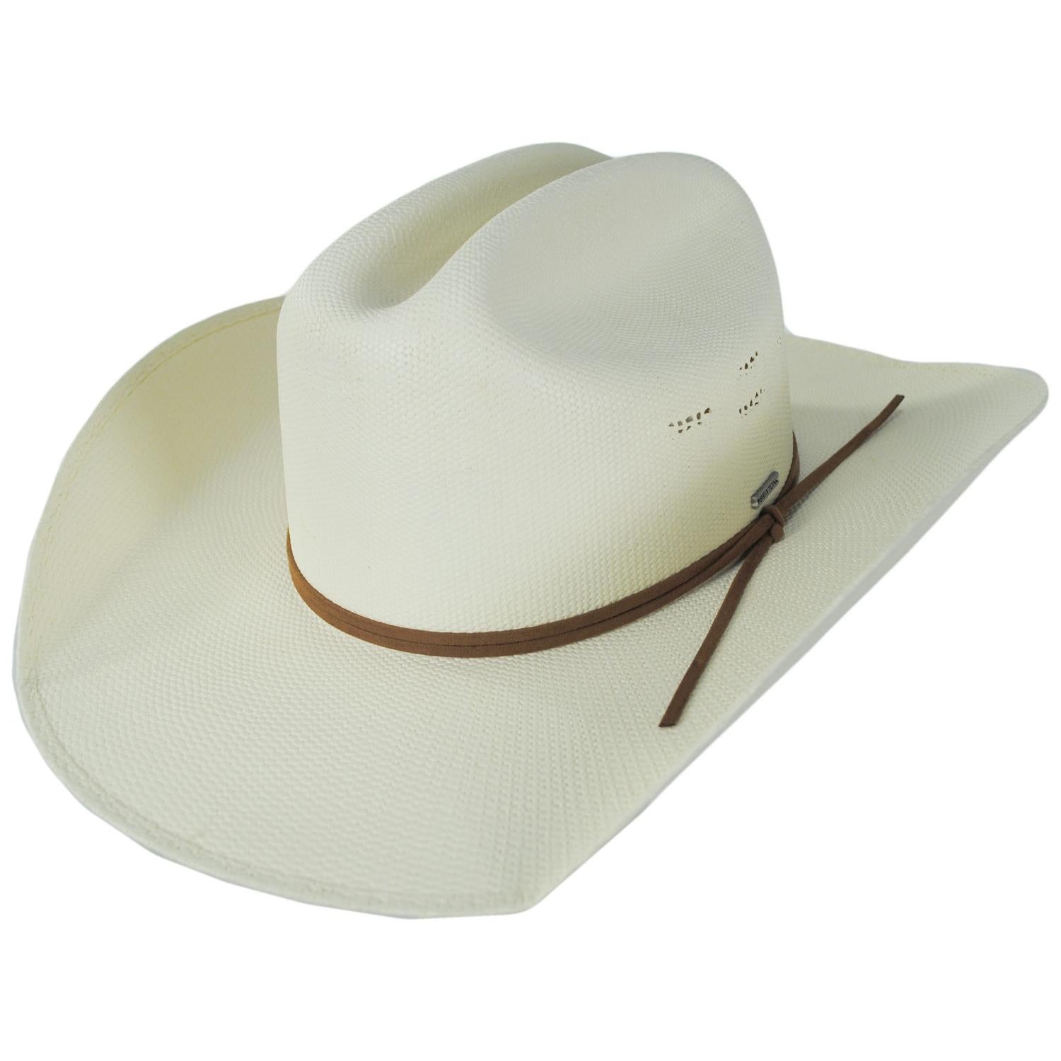 Laredo Bangora Straw Cowboy Hat – Village Hat Shop