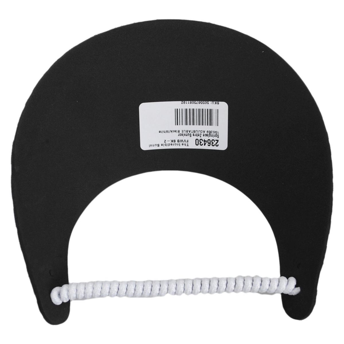 Springlace Zebra Sunvisor