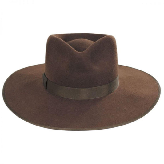 Lack of Color | Wool Felt Rancher Fedora Hat | 124303 | front | COCOA