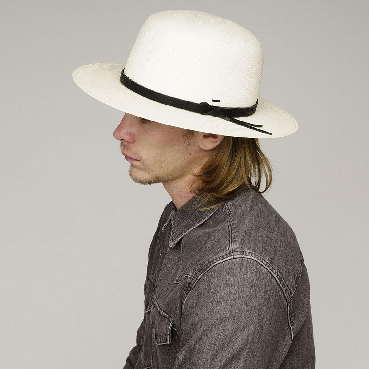 Bailey 1922 | Quil Shantung LiteStraw Open Crown Hat | 127741 | lsmone | NATURAL