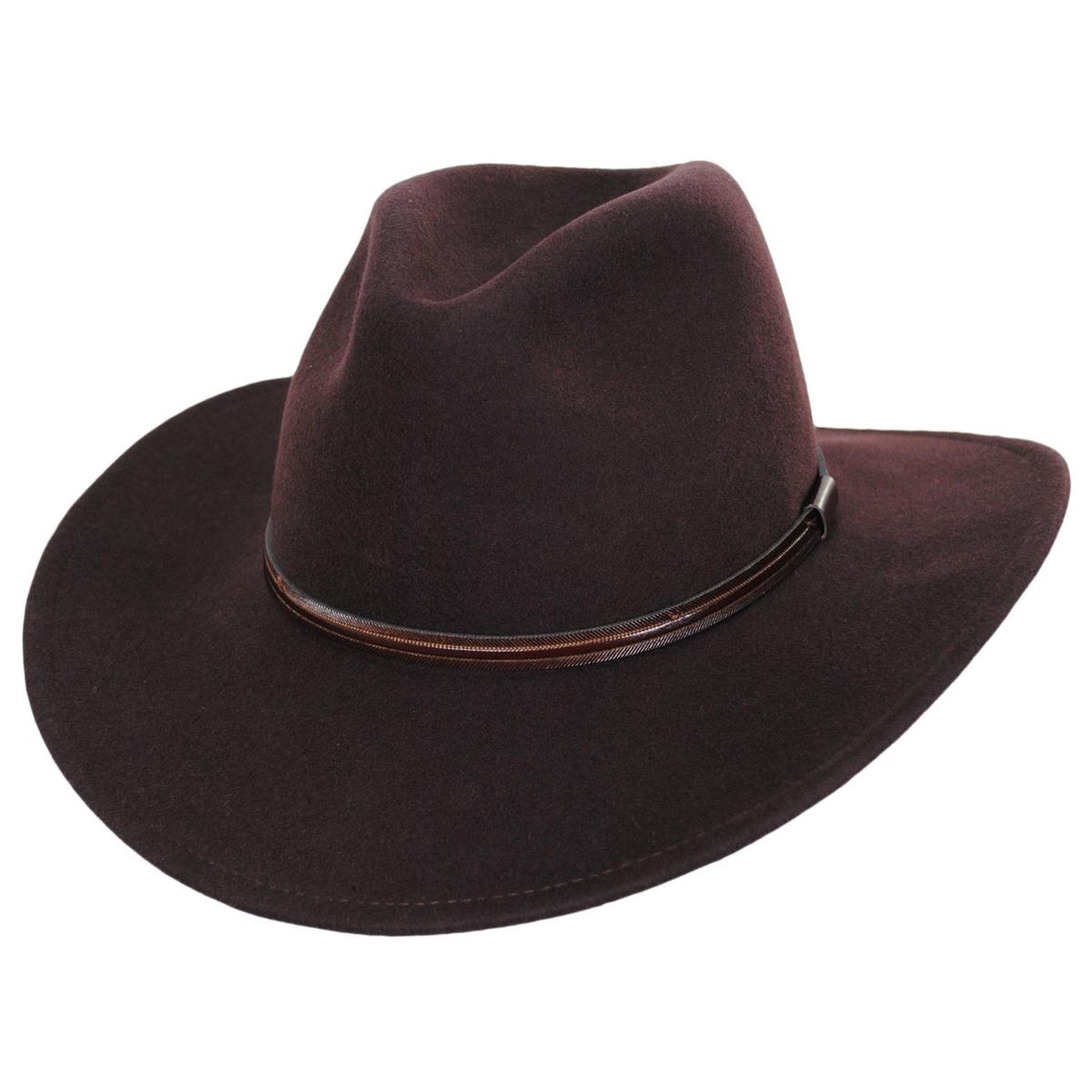 Jaxon Hats | Wholesale Sedona Wool Felt Cowboy Hat B2B Pre-Pack | B2B135011 | lead | BROWN