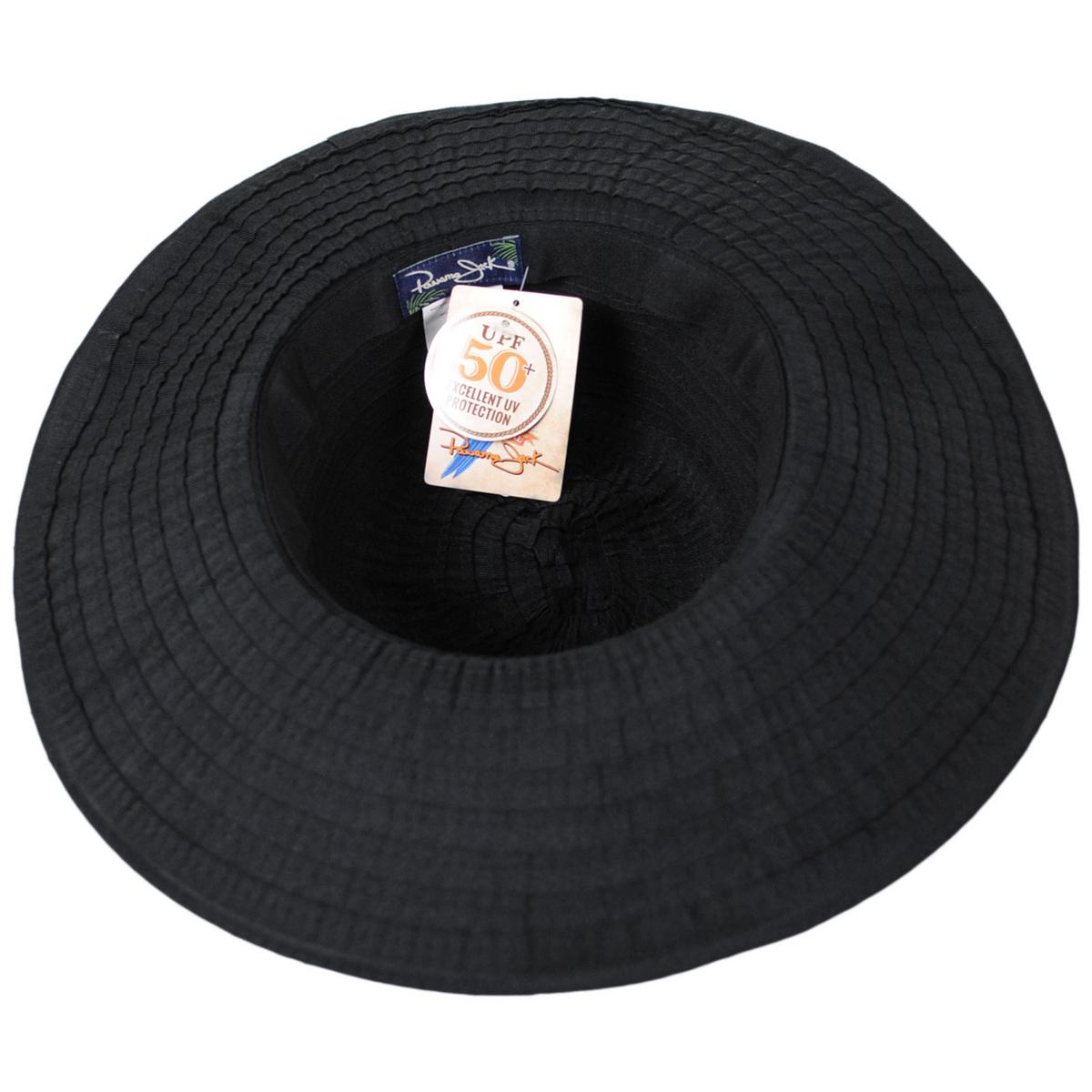 Panama Jack | Danio Ribbon Swinger Sun Hat | 110400 | under | BLACK